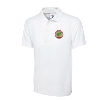 Hawthorn White School Polo Shirt